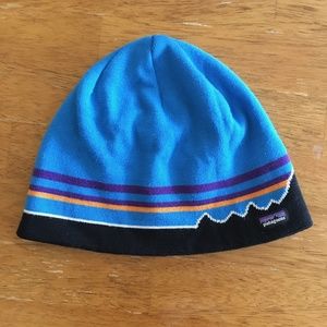 Patagonia logo beanie